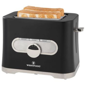 Westpoint Slice Toaster - Black